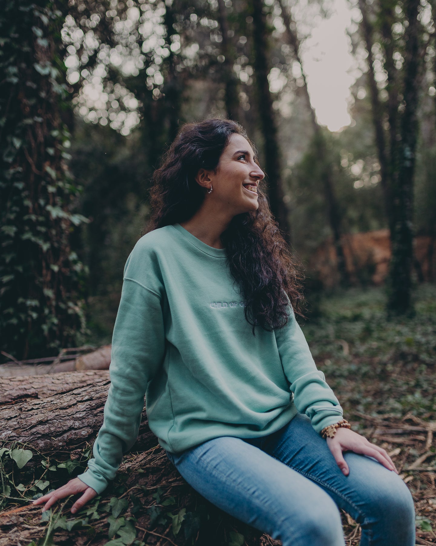 Sudadera Child of God Verde